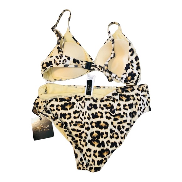 Niptuck Natural Animal Magic Molly Tummy Control Bikini Set size 4 brand new - Picture 8 of 16